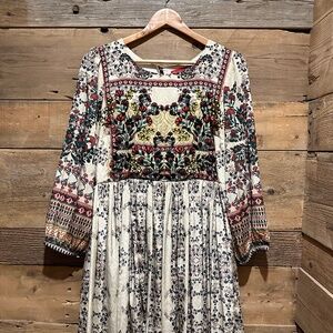 Anthropology beaded dress